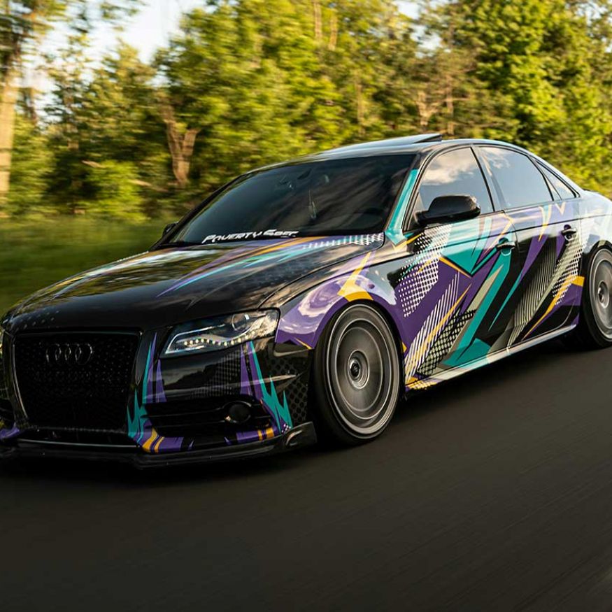 Wrapped-Audi